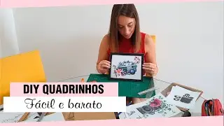 DIY Quadrinhos de papelão - Cenário para gravação de vídeos