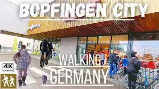 [4K] Germany Walking Tour | City Walk in the beautiful Bopfingen