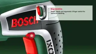 The Bosch Cordless screwdriver  IXO | RS Components