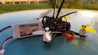 XF Power 7.4V 550mah 70C 2S Lipo Battery JST Plug + flyfox 110mm quad