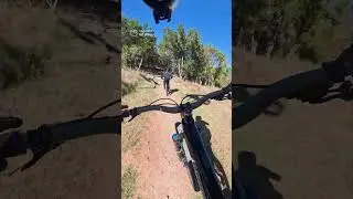 Spider mountain bike park, half trail run. #mtb #insta360goultra