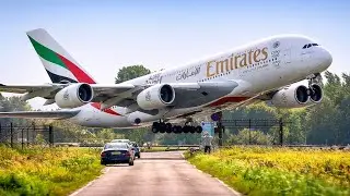 The Last Emirates Airbus A380 – Unbelievable Takeoff ✈️!
