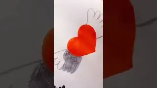 Beautiful Satisfying ASMR heart ❤️ drawing #shortvideo #satisfyingvideo #drawing #art