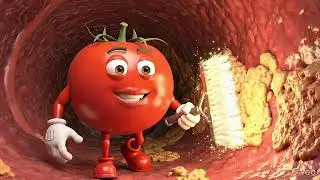 Tomato for Heart Health | How Tomato Keeps Your Heart Healthy | Kids Friendly 3D Animation