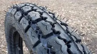 Самая Лучшая мотошина Покрышка с камерой 3.50-18 Петрошина K-102