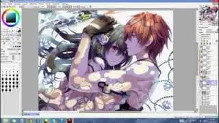 Speedpaint anime couple
