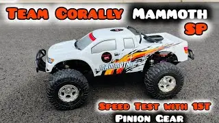 Team Corally Mammoth SP(Brushless) with 15T Pinion Gear 