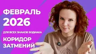 Коридор затмений февраль 2026 #астрология #гороскоп #lunograph