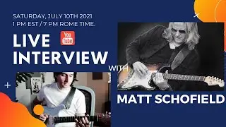 The Blues Lounge #26 - Live Interview with Matt Schofield