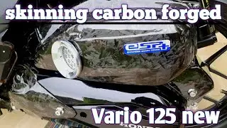 Skinning carbon forged Vario | tutorial carbon forged