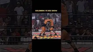 Goldberg vs Big Show #wwe #wrestling #bigshow #goldberg #shortsfeed #shorts