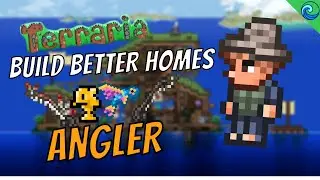 Строим ЛУЧШИЙ дом для РЫБОЛОВА || Потрясающие идеи для постройки в Terraria || Скоростная сборка ...