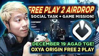Oxya Origin FREE PLAY TO AIRDROP ala METALCORE!? | Underfarm PC Game TGE sa December 19 Agad!