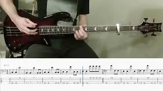The Cure - And Nothing Is Forever (bass cover with tab)