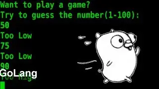 GoLang - Want to play a game? - 02