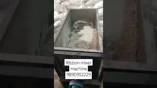 ribbon blender mixer.industrial ribbon mixer machine.washing powder making machine.#ep1 #satisfying