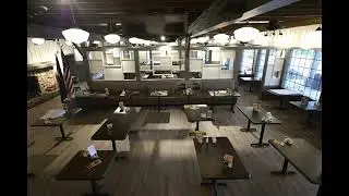 Progressive Flooring, Cracker Barrel install, Dining Room 5/27/25