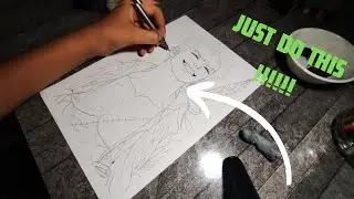 Fastest ink ever! Poster boy edit 🔥🔥#art 