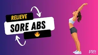 Stretch & Release Your Abs & Obliques 💖 Post-Core Recovery Routine | StrongHer5 Fitness