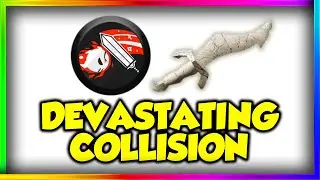 HOW TO GET GEO KNIFE(Devastating Collision Badge) IN KNIFE WARS ROBLOX