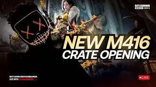 MAXING OUT NEW M416 AND ULTIMATE SET | BGMI LIVE | HYDRA DANGER