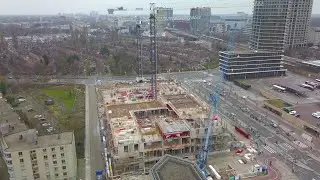 Red Bouw voorziet bij nieuwbouwontwikkeling AMST de ruwbouw betonwerkzaamheden