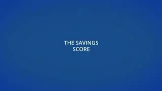 Discovery Bank Vitality Money: The Savings Score