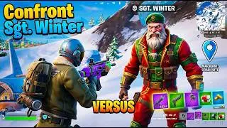 Confront Sgt. Winter