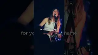 Say My Name live in Phoenix 🖤 #music #lyrics #rock #indie #band #hayleywilliams #wolfalice