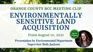 BCC Clip: Green PLACE's Land Acquisition Plans
