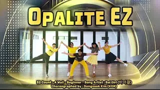 Opalite EZ - Beginner Line Dance | Demo by : Amare Suvarna