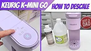 Как удалить накипь с кофемашины Keurig K-MINI GO / Очистить с помощью уксуса и средства для удаления накипи Keurig, включить режим удаления накипи