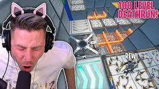 100 LVL DEATHRUN ... unmöglich NICHT auszurasten😡😡