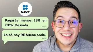 BUENAS NOTICIAS: Pagarás MENOS Impuestos en 2026