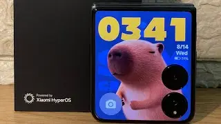 Xiaomi Mix Flip Outer Screen Cute Theme @FastechLim