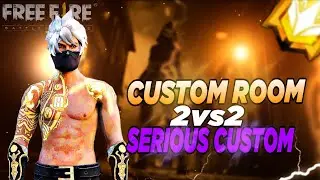 Free fire 2vs2 serious custom hrganster vs vishal bro 😈😈