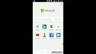 Microsoft's Windows 10 Edge Browser on Android