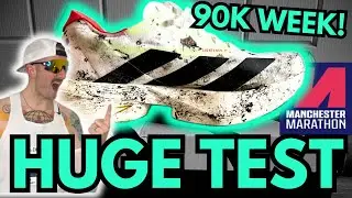 SUB 20 5k + HARD LONG RUN in Adios Pro 4! // Manchester Marathon WEEK 11