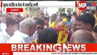 सद्बुद्धि के लिए निकाली होली हनुमानजी तक पैदल यात्रा