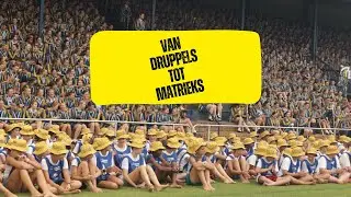 VAN DRUPPELS TOT MATRIEKS