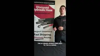 Braided hose ends vs W series vs Parker 43 and 71 series