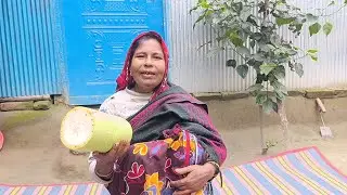 শীতের দিনে ব্যাতিক্রম রেসিপি লাউ দিয়ে মসুর ডাল সাথে কপির পাতা দিয়ে ছ্যাকা রেসিপি! pumpkin curry