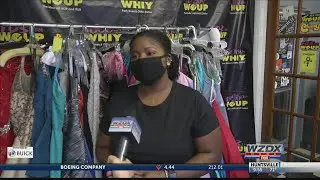 Local radio personality helps young women find the perfect prom dress
