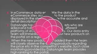 Ecommerce Data Entry Services