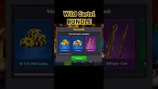 8 Ball Pool Wild Cartel Bundle #gaming #pool1 #shortvideo #8ballpool #billiardsgame #games