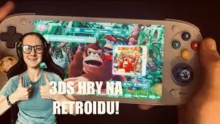 Donkey Kong Country Returns 3DS na Retroid Pocket 5!