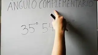 C&aacute;lculo del &aacute;ngulo complementario