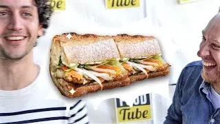 Shrimp Banh Mi Sandwich with Food Busker @ Jamie Oliver's Big Feastival