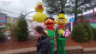 Our Day at Sesame Place | Sesame Street Character Meet & Greet | Christmas | Sunny Days Channel