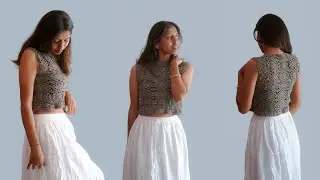 Crochet Flower Vest Tutorial | Flower Vest | Beginner Friendly